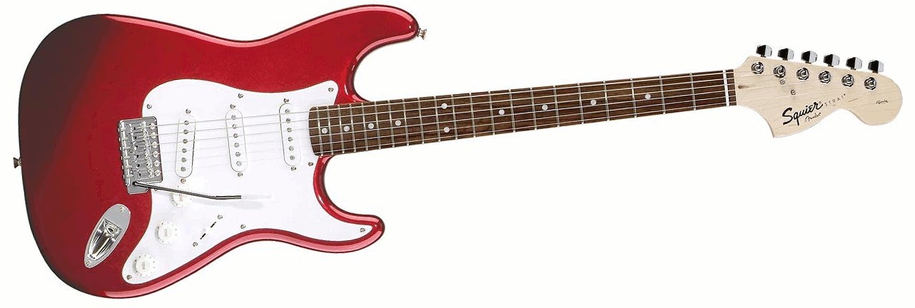 Squier by Fender Standard Stratocaster Electric Guitar Squier by Fender Standard Stratocaster Electric Guitar