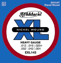 D'ADDARIO EXL145 ELECTRIC GUITAR SET